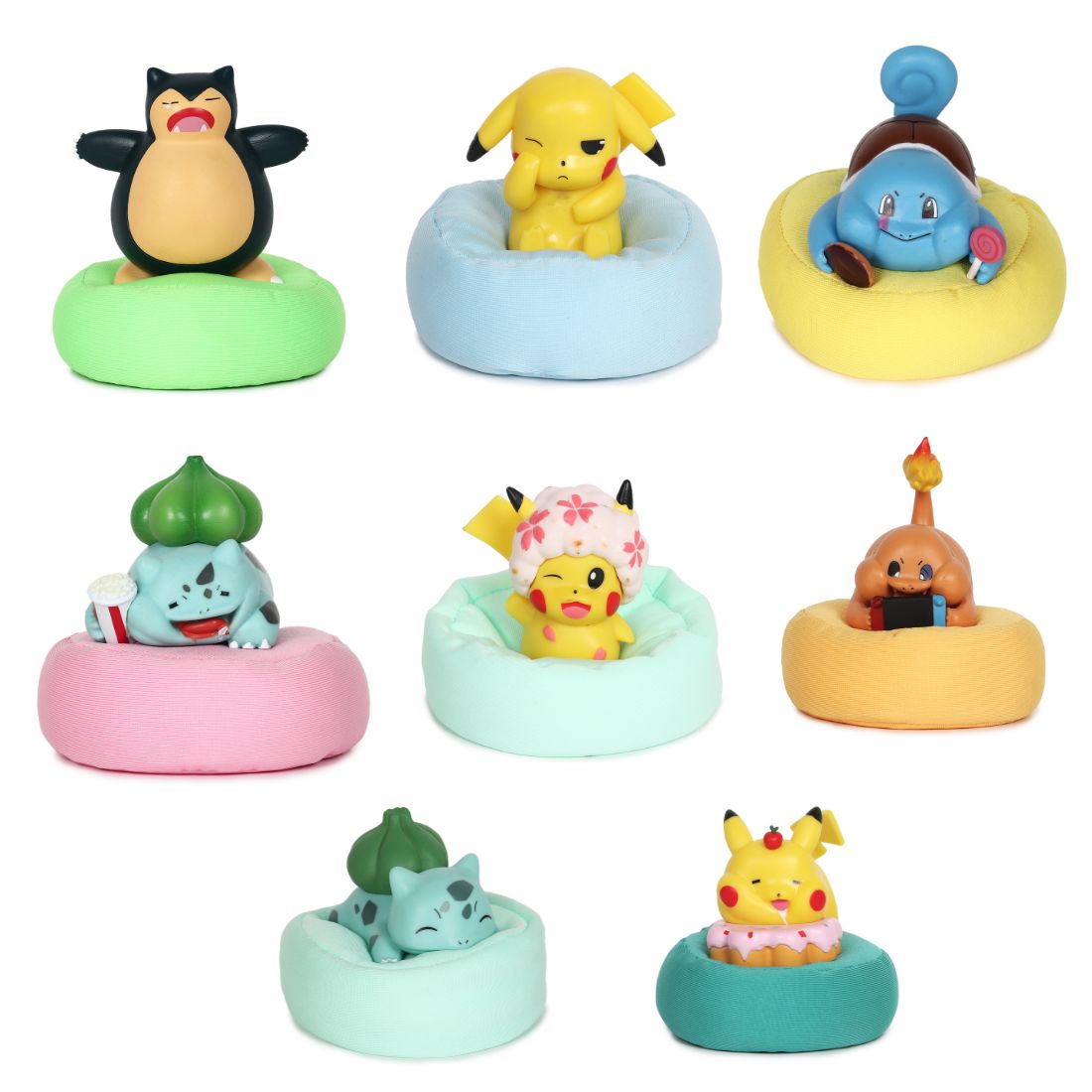 Pokemon Sleeping Figures With Bean Bag - Main Image