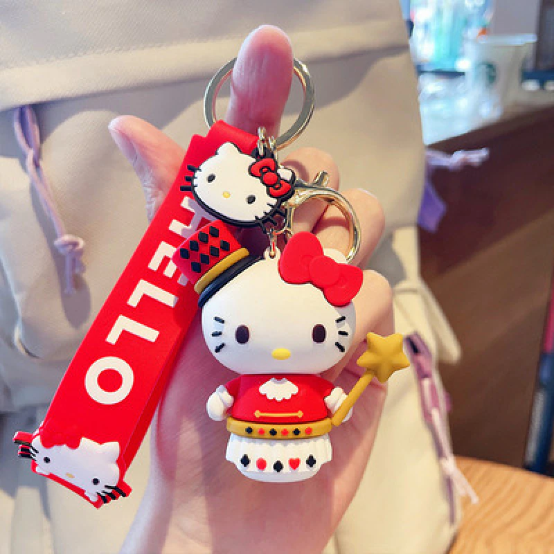 hello kitty 3D keychain (Assorted Color) Eitheo
