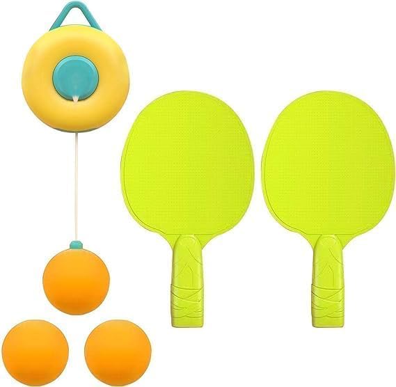 Indoor Hanging Table Tennis Trainer Set for Kids