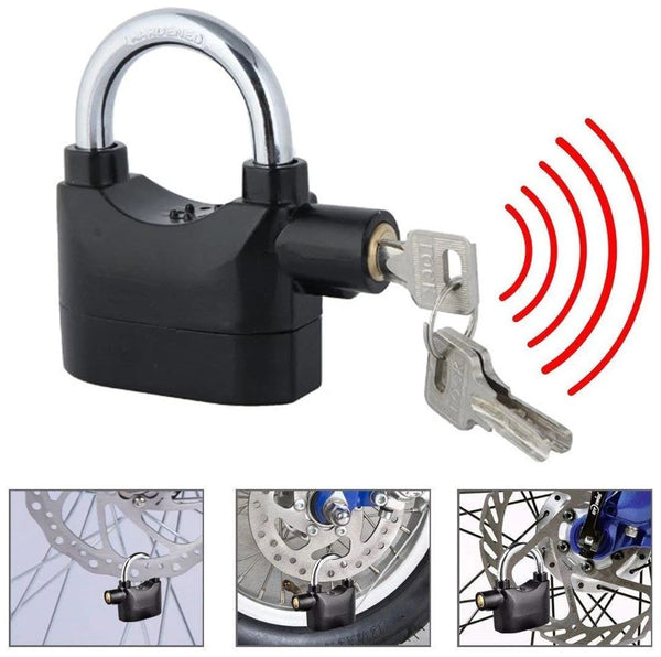 Alarm Lock for Motorcycle Bike Bicycle Home Perfect Security with 110dB Alarm