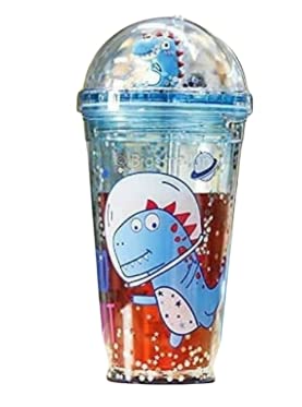 Dinosaur  Sparkle and Glitter Sipper