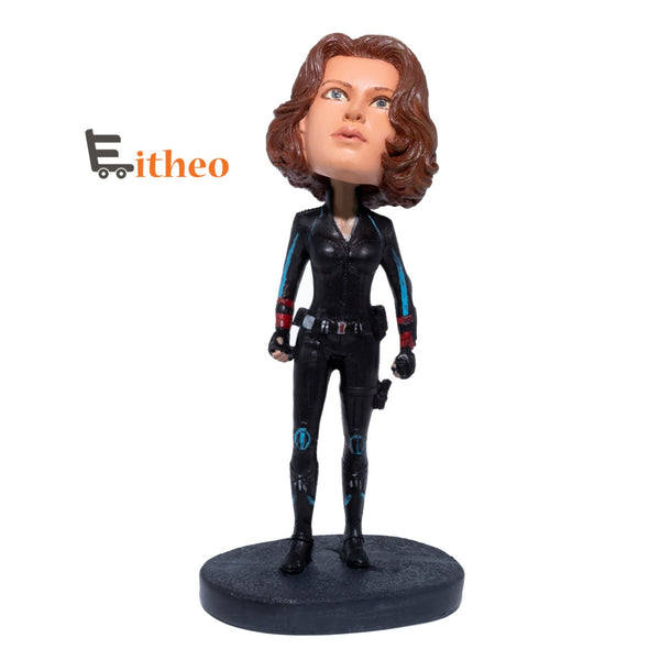 Black Widow Bobble Head | Size - 19.5 CM