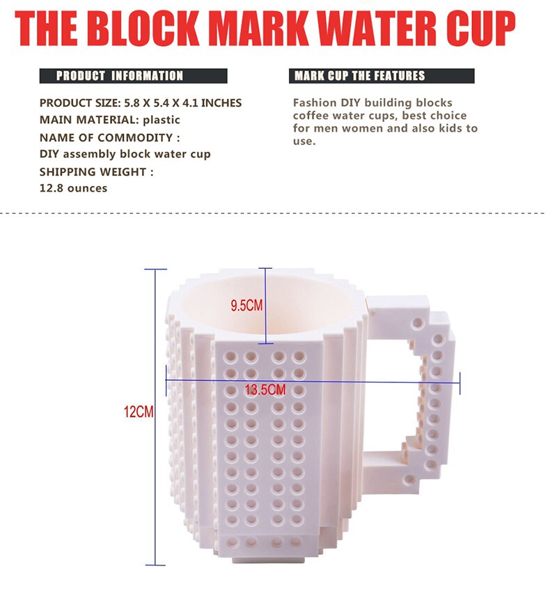 Build on Brick Mug (White) – Eitheo