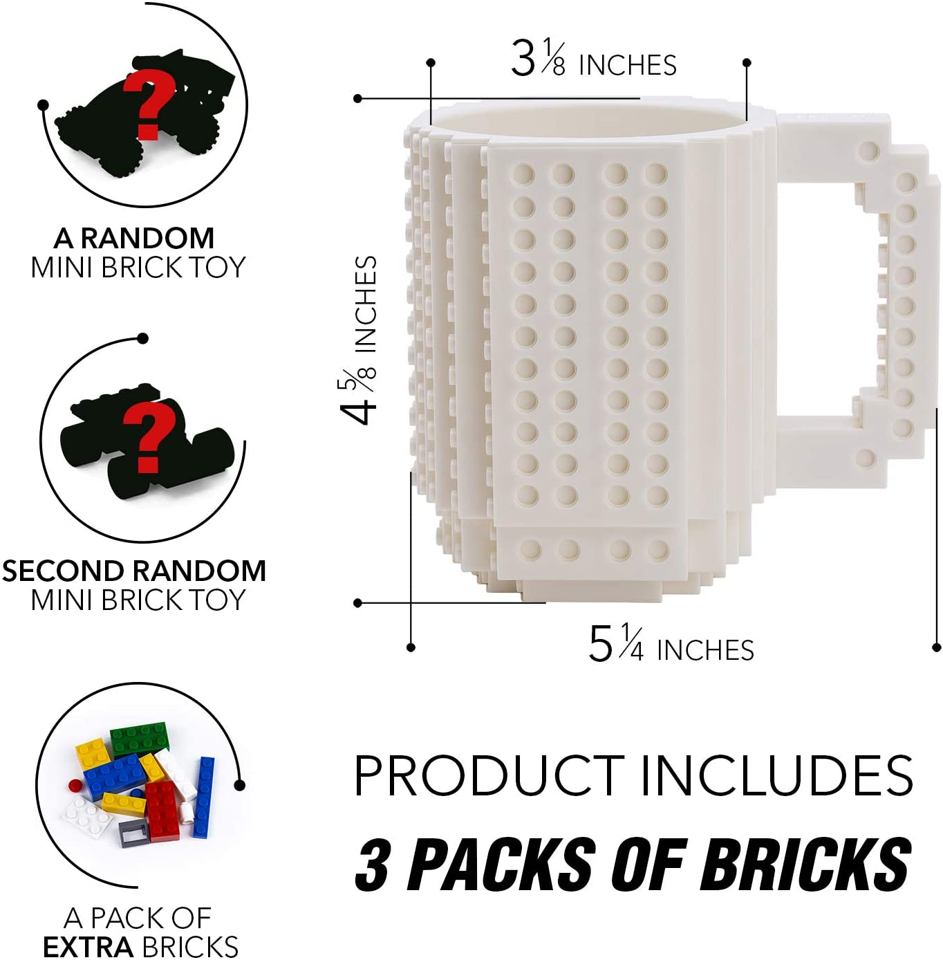 Build on Brick Mug (White) – Eitheo