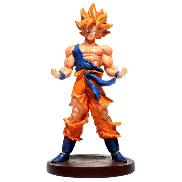 Goku Car Decoration Standing Action Figure  (Orange)