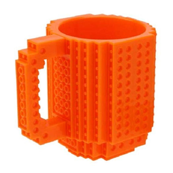 Build on Brick Mug (Orange)
