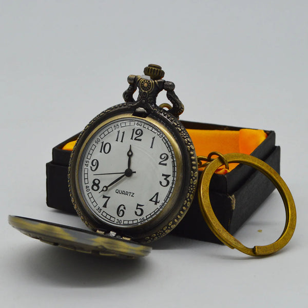 DAD Pocket Watch Keychain