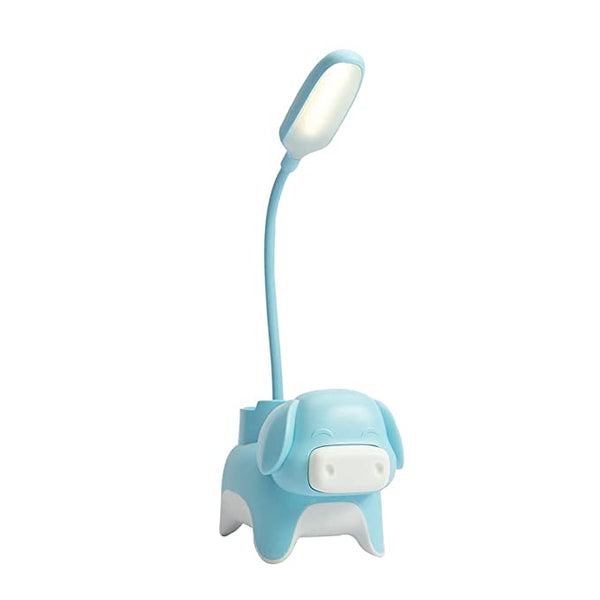 Dog Lamp Phone Holder Blue