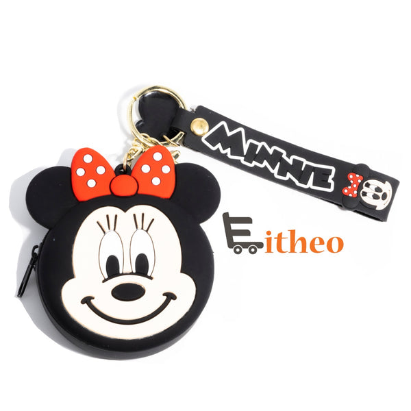 Micky Coin Purse with Keychain