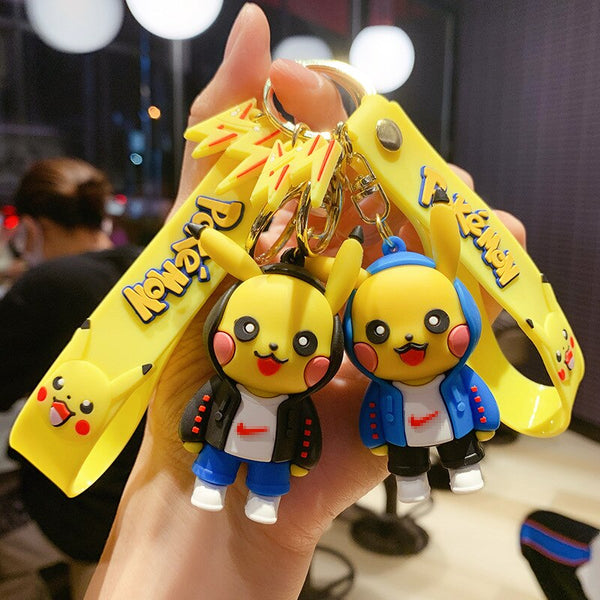3D Pikachu Keychains