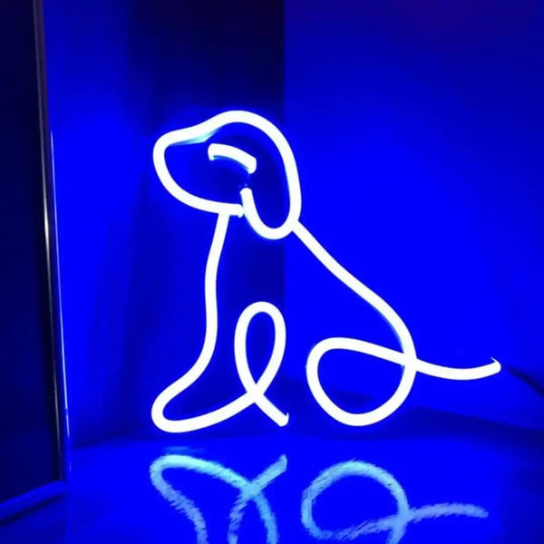 Puppy Neon Light