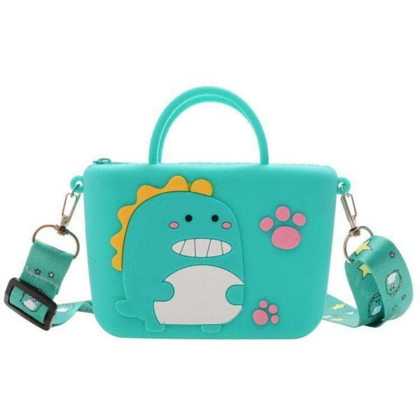 Baby Dinosaur Bag- Tiny Silicon Cross body Sling Bag