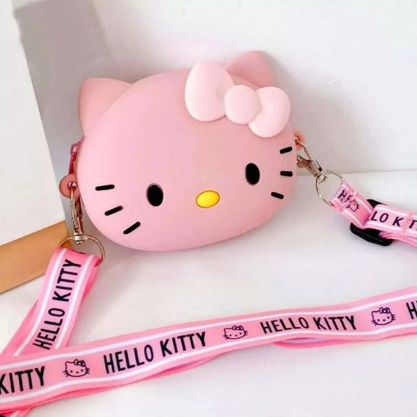 Hello Kitty Bag- Sling Bag face (Pink)
