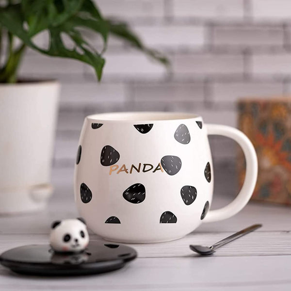 Panda Mug (New White)