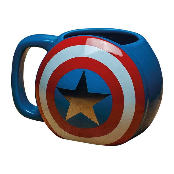 Captain America Shield Ceramic Mug